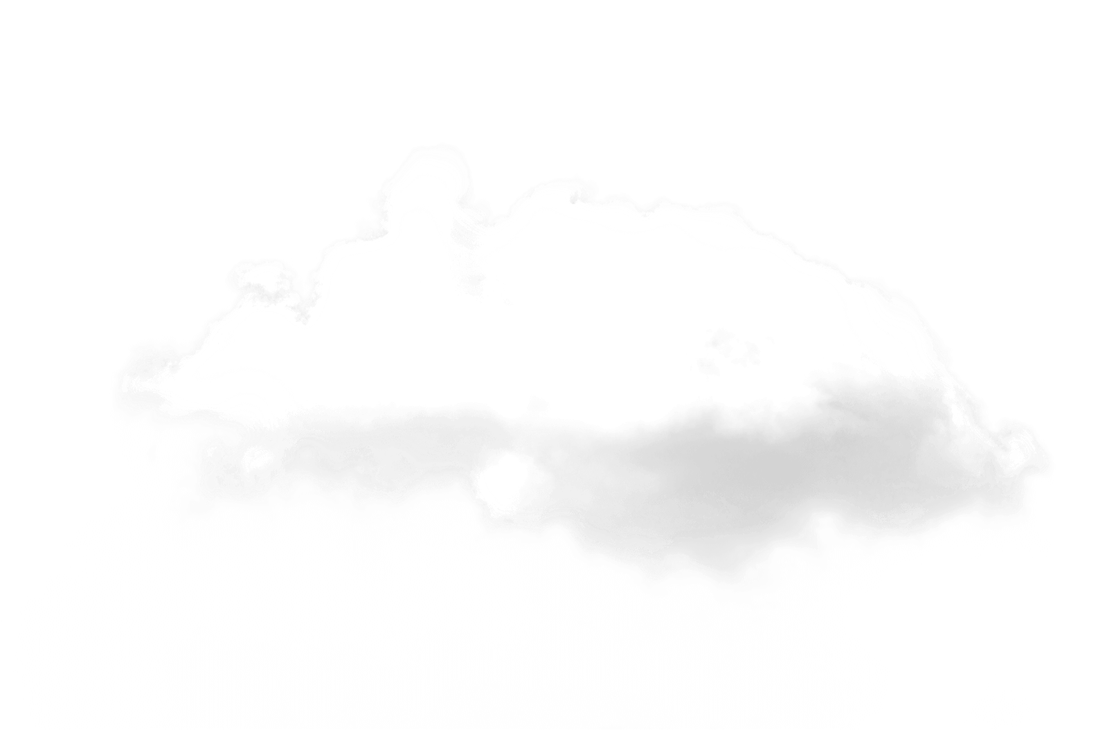 medium white fluffy cloud